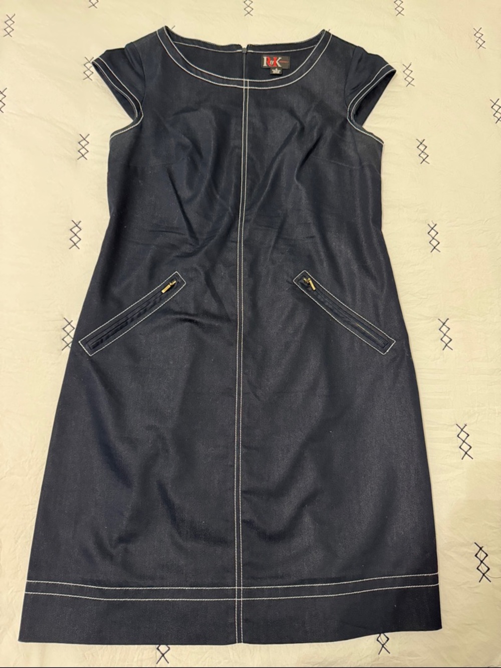 R&K Originals Denim Look Dress